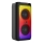 CONNECT IT HSP-3050-BK - Coluna LED sem fios com microfone 60W/5V 4500 mAh preto + comando