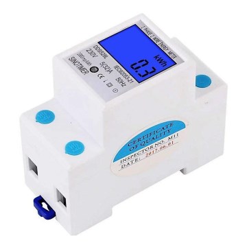 Contador de eletricidade digital monofásico para carril DIN DDS528L