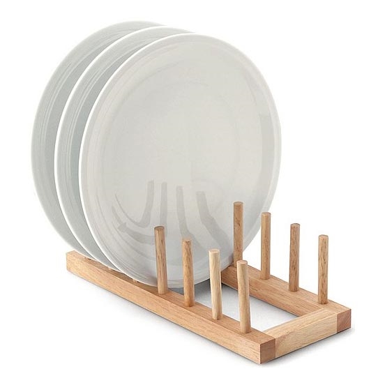Continenta C3021 - Suporte para 6 placas 30x12 cm borracha de figueira