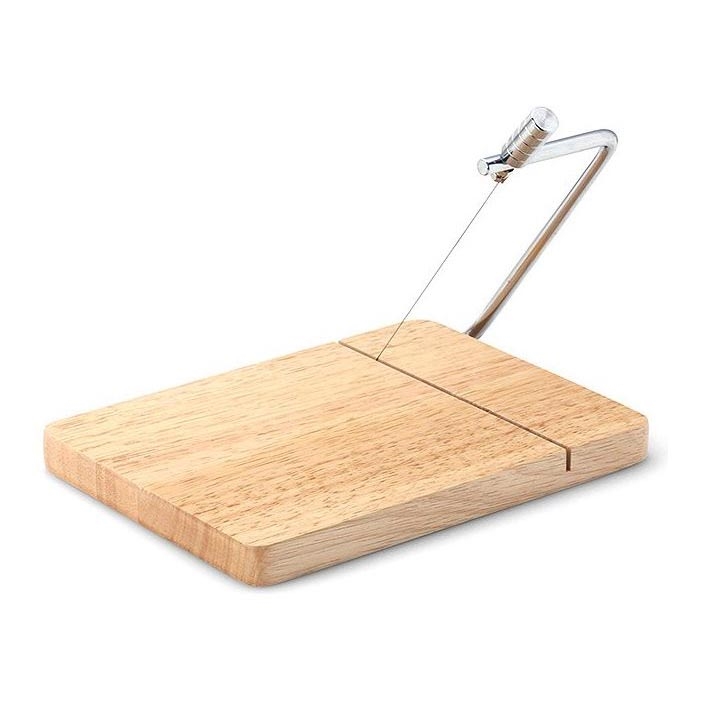 Continenta C3028 - Tábua de cortar queijo de cozinha 24x17,5 cm borracha de figueira