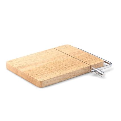 Continenta C3028 - Tábua de cortar queijo de cozinha 24x17,5 cm borracha de figueira