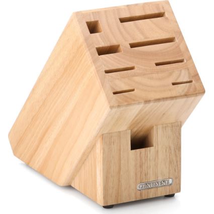 Continenta C30514 - Suporte para facas 22x11,5x22 cm borracha de figueira