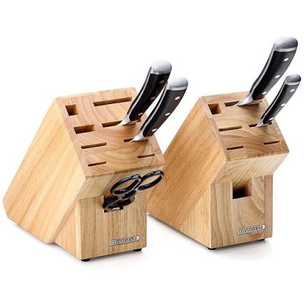 Continenta C30514 - Suporte para facas 22x11,5x22 cm borracha de figueira