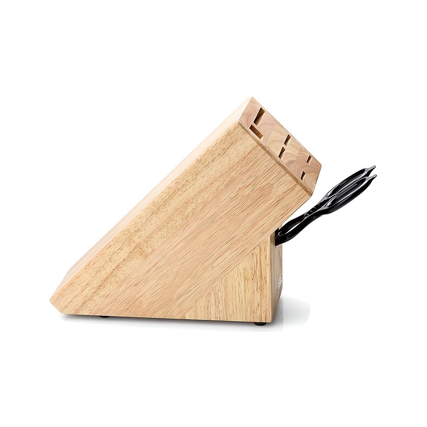 Continenta C30514 - Suporte para facas 22x11,5x22 cm borracha de figueira