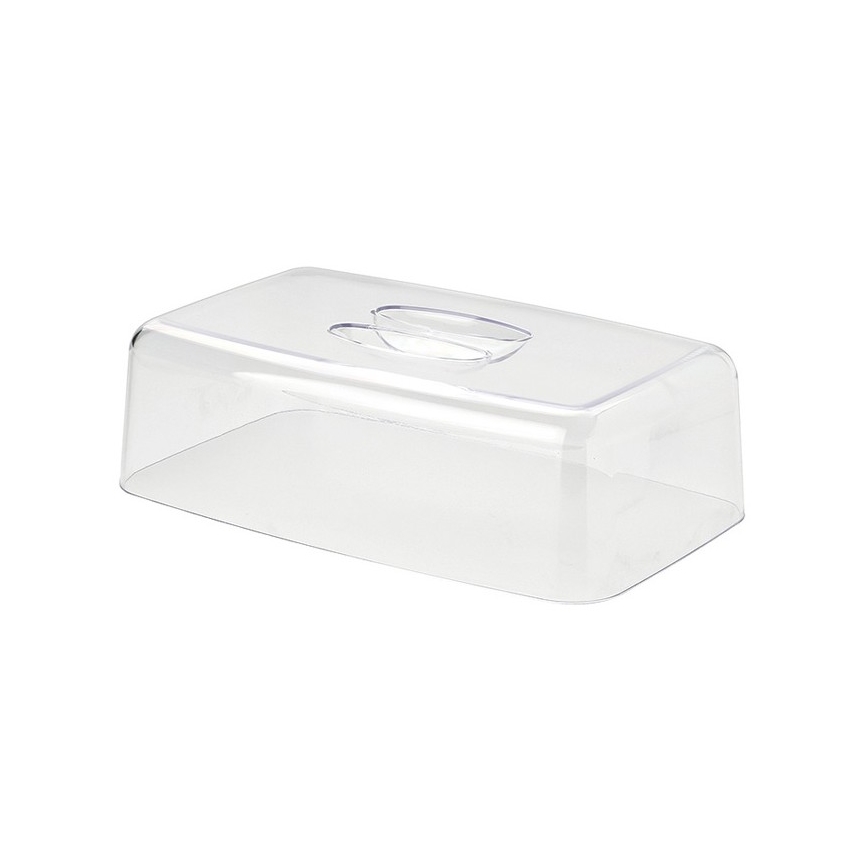 Continenta C3072 - Tábua de cortar de cozinha com uma tampa 38,5x25,5 cm de borracha de figueira