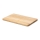 Continenta C3255 - Tábua de cortar de cozinha 29x18,5 cm de borracha de figueira