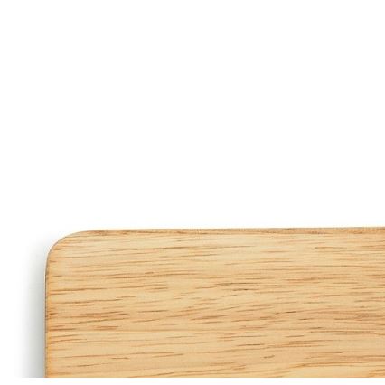 Continenta C3256 - Tábua de corte de cozinha 34x22 cm borracha de figueira