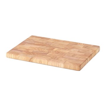 Continenta C4016 - Tábua de cortar de cozinha 30x21,5 cm borracha de figueira