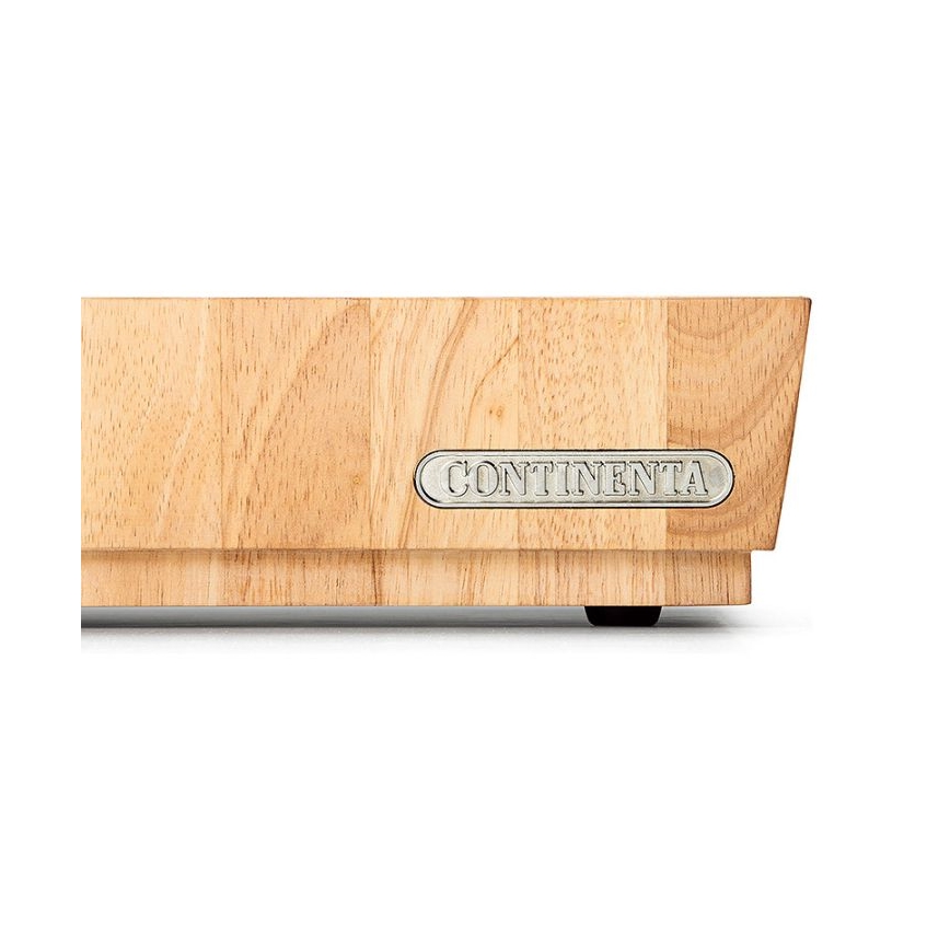 Continenta C4041 - Tábua de corte de cozinha 40x30 cm borracha de figueira