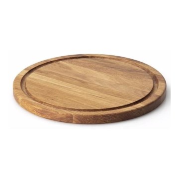 Continenta C4105 - Tábua para servir bifes d. 28 cm de carvalho