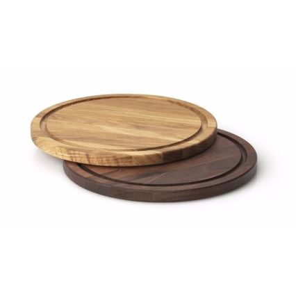 Continenta C4105 - Tábua para servir bifes d. 28 cm de carvalho