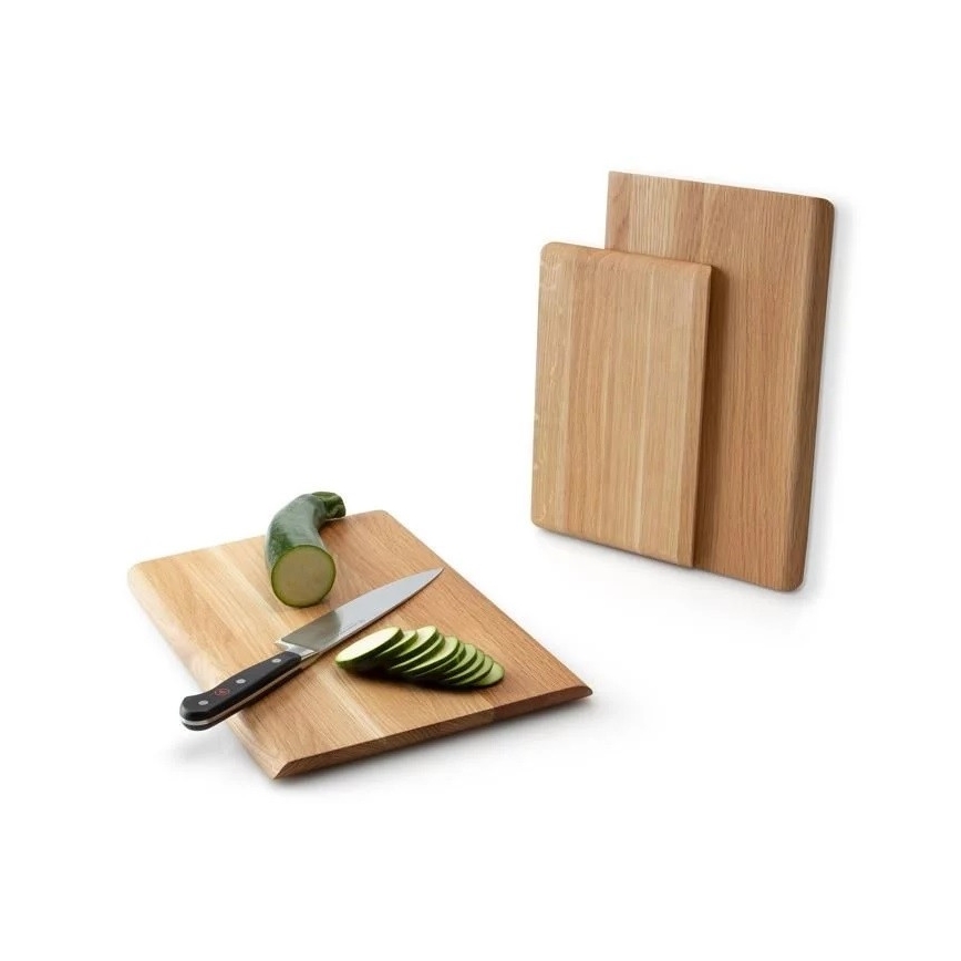 Continenta C4120 - Tábua de corte de cozinha 24x16 cm carvalho