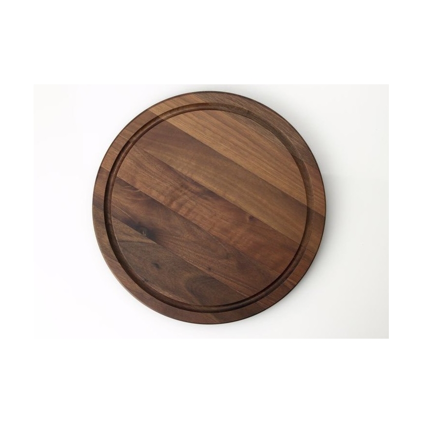 Continenta C4205 - Tábua para servir bifes d. 28 cm de nogueira