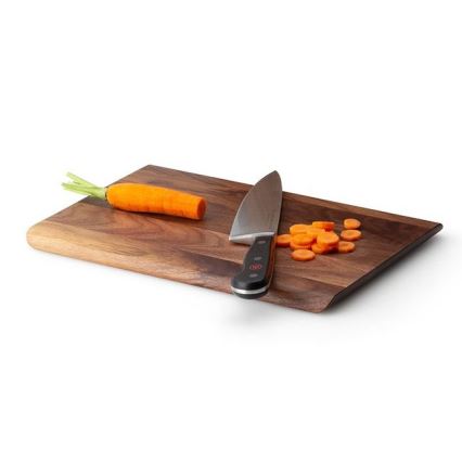 Continenta C4221 - Tábua de corte de cozinha 30x20 cm madeira de nogueira