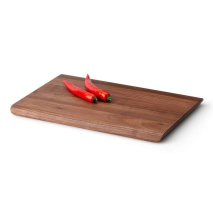 Continenta C4222 - Tábua de corte de cozinha 36x24 cm madeira de nogueira