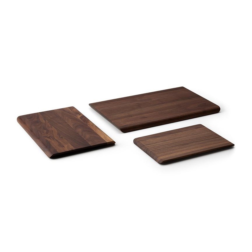 Continenta C4222 - Tábua de corte de cozinha 36x24 cm madeira de nogueira