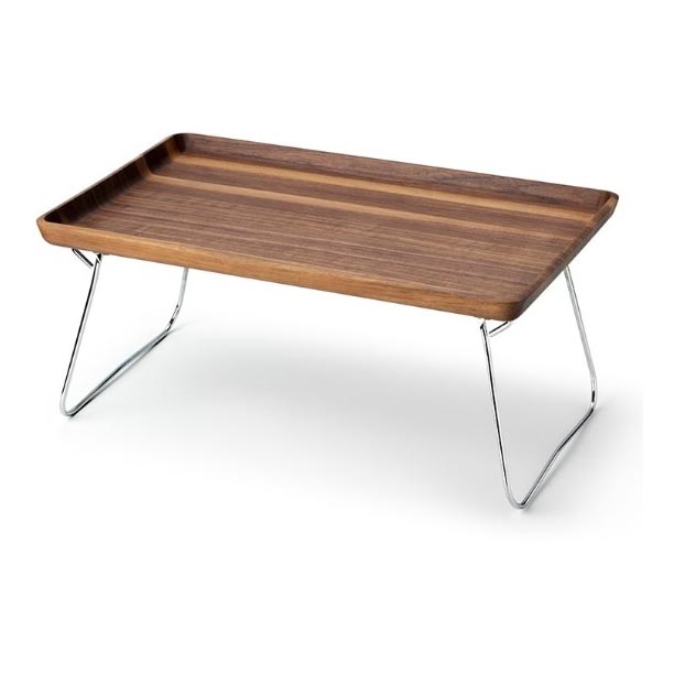 Continenta C4241 - Tabuleiro de cama nogueira