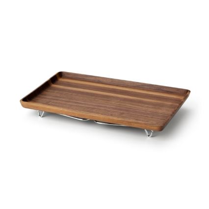 Continenta C4241 - Tabuleiro de cama nogueira