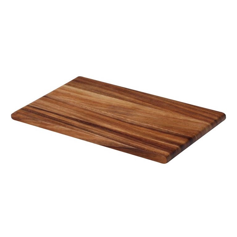 Continenta C4810 - Tábua de cortar de cozinha 26x16,5 cm acacia