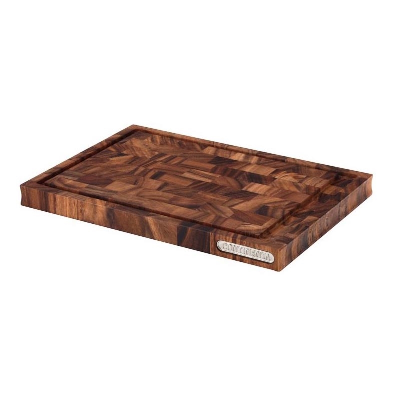 Continenta C4850 - Tábua de corte de cozinha 36,5x25 cm acacia