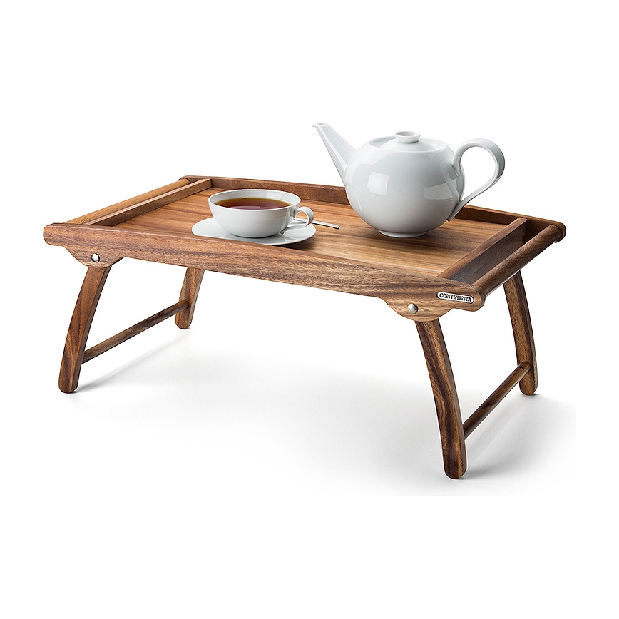 Continenta C4868 - Tabuleiro de cama acacia