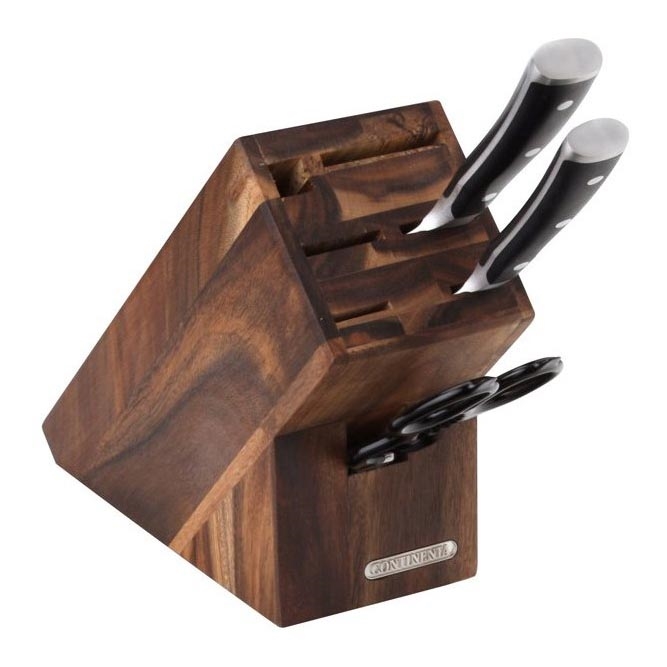 Continenta C4870 - Suporte para facas 20x22 cm acacia