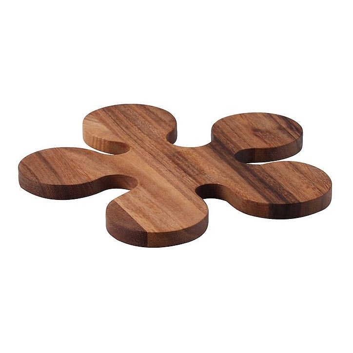 Continenta C4880 - Tapete de madeira para uma panela 24x1,2 cm acacia