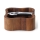 Continenta C4895 - Tigela para nozes com um quebra-nozes 24,5x24,5x8 cm madeira de nogueira