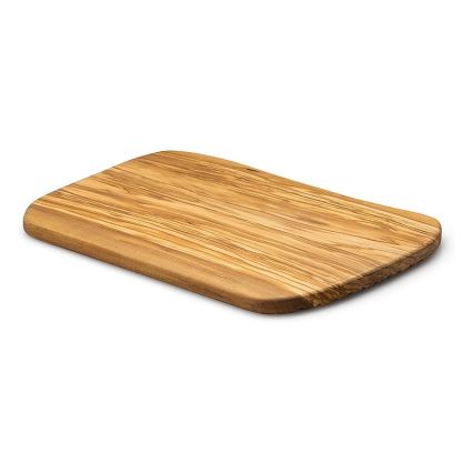 Continenta C4990 - Tábua de cortar pão de cozinha 37x25 cm madeira de oliveira