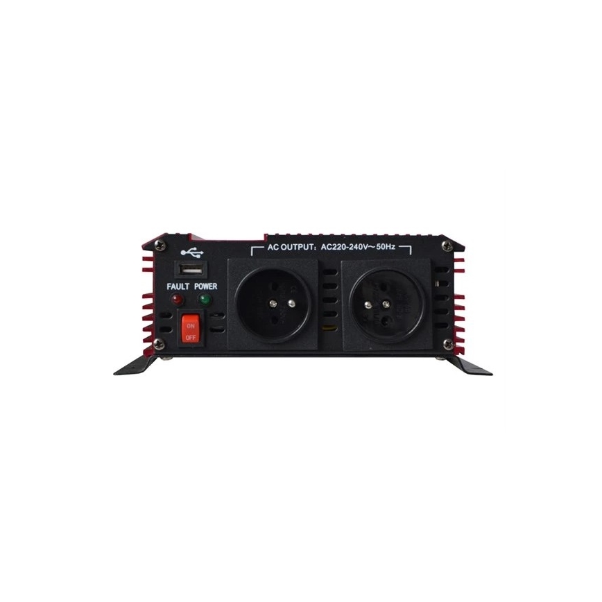 Conversor de voltagem 1000W/12/230V + USB