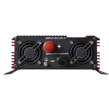 Conversor de voltagem 1000W/12/230V + USB