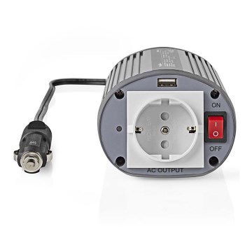 Conversor de voltagem 150W/24/230V + USB