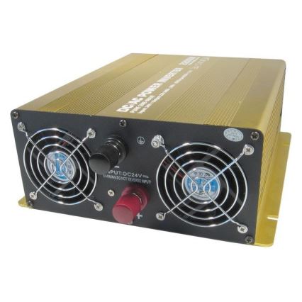 Conversor de voltagem 2200W/12V/230V + USB