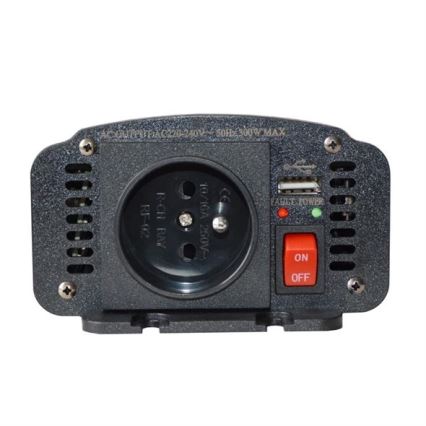 Conversor de voltagem 300W/12/230V + USB