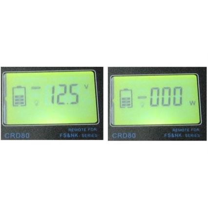 Conversor de voltagem 4000W/12V/230V + controlo remoto com fio