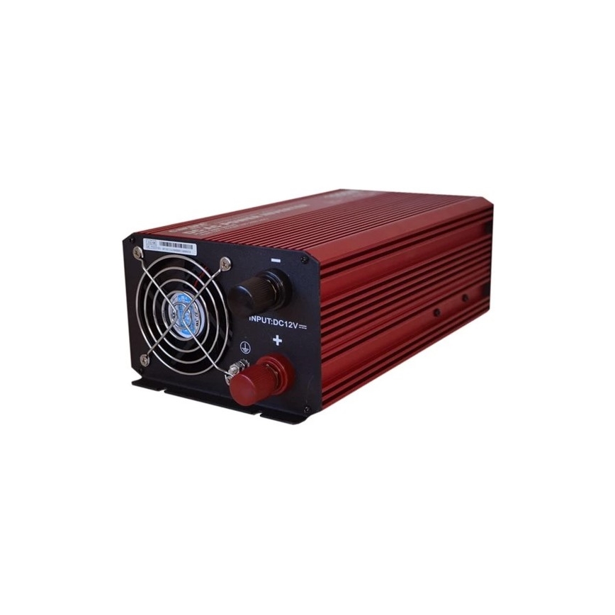 Conversor de voltagem CARSPA 1000W/12/230V + USB