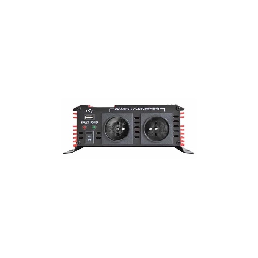 Conversor de voltagem CARSPA 1000W/24/230V + USB