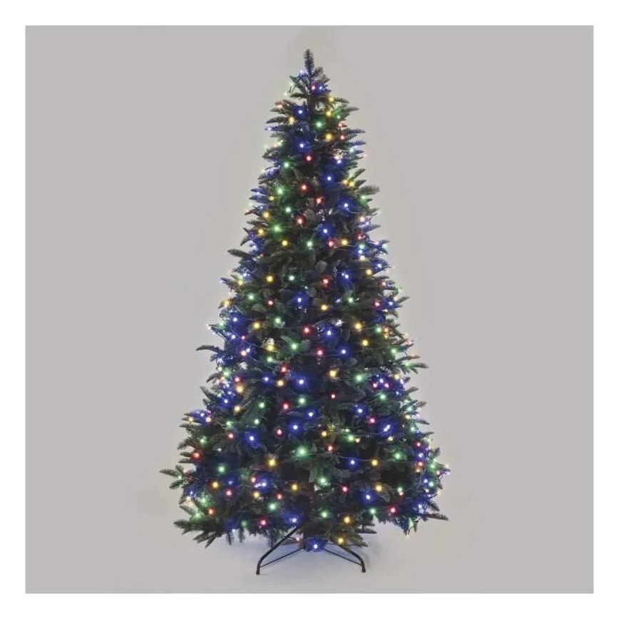 Cordão de luzes de Natal LED 480xLED/8 funções 53m IP44 multicolorido
