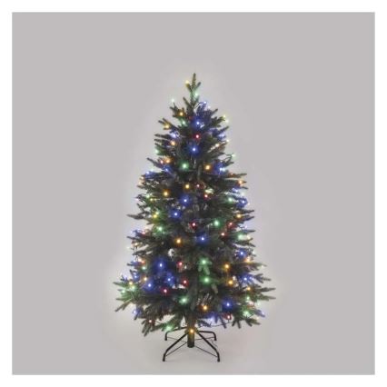 Cordão de luzes LED para Natal — 300 LEDs / 8 funções, 35 m, IP44, branco quente