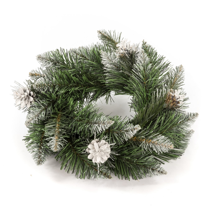 Coroa de natal diâmetro 35 cm