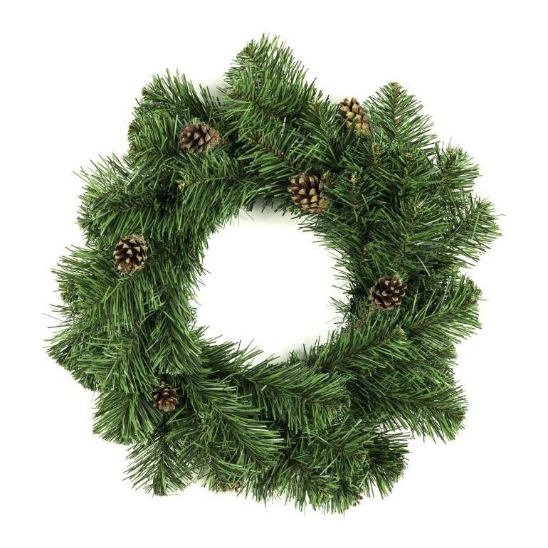 Coroa de natal diâmetro 50 cm