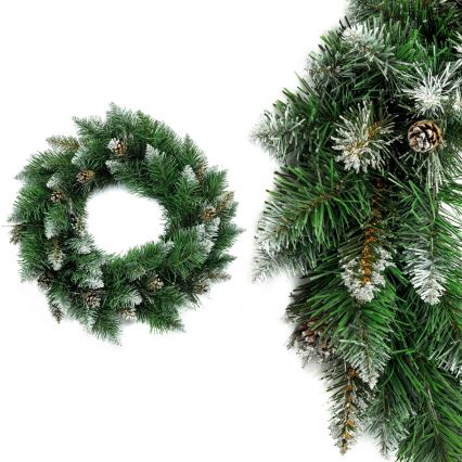Coroa de natal diâmetro 50 cm