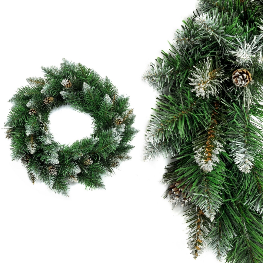 Coroa de natal diâmetro 50 cm