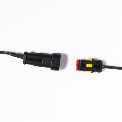 Corrente de Natal para exterior LED CONE FILAMENT 20xE10 14m transparente/branco quente IP44, Made in the EU