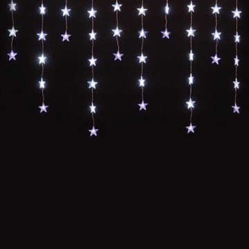 Corrente de Natal 50xLED 6,35m branco frio