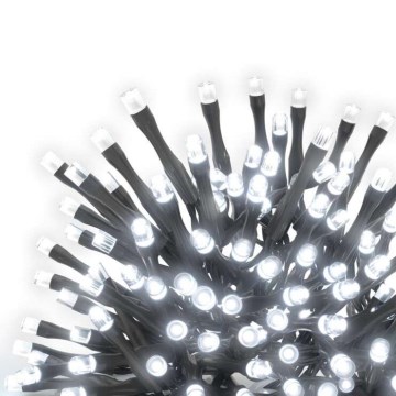 Corrente de Natal exterior LED 100xLED/15m IP44 branco frio