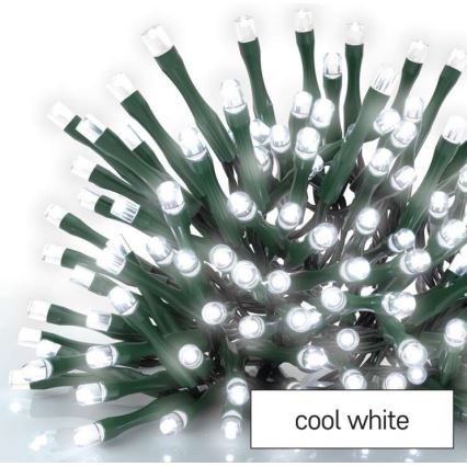 Corrente de Natal exterior LED 120xLED/17m IP44 branco frio
