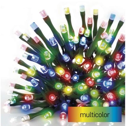 Corrente de Natal exterior LED 120xLED/17m IP44 multicolor