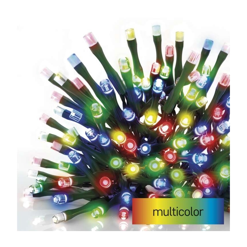 Corrente de Natal exterior LED 120xLED/17m IP44 multicolor