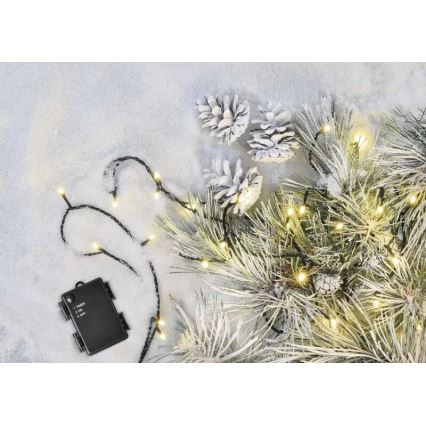 Corrente de Natal exterior LED 120xLED/8,9m IP44 branco quente